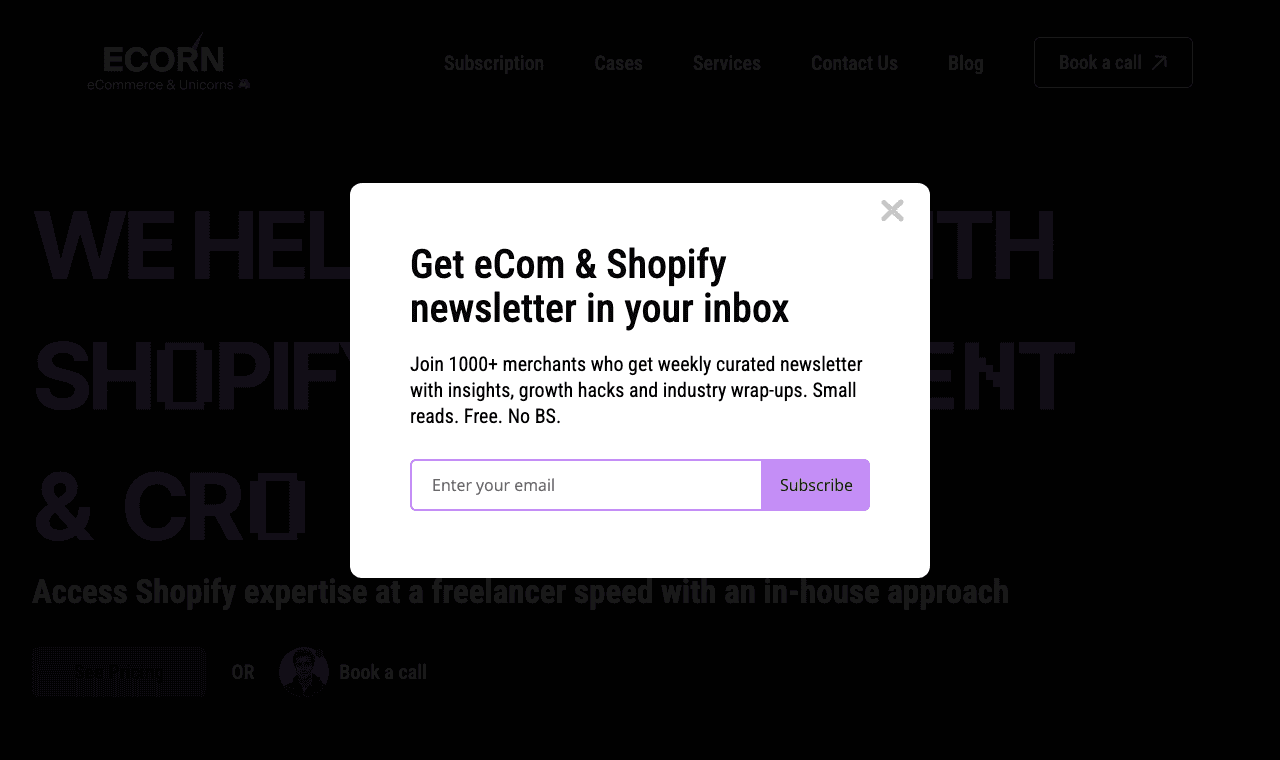 ECORN 公开来源截图